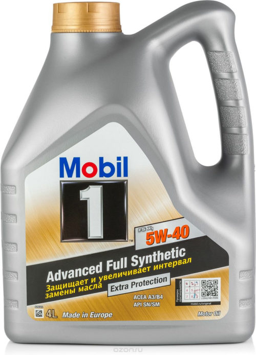 Масло моторное Mobil 1 FS X1 5/40 API SN/CF (4 л.)