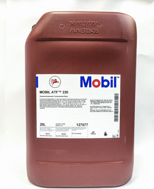 Масло трансмиссионное Mobil ATF 220 (20 л.)