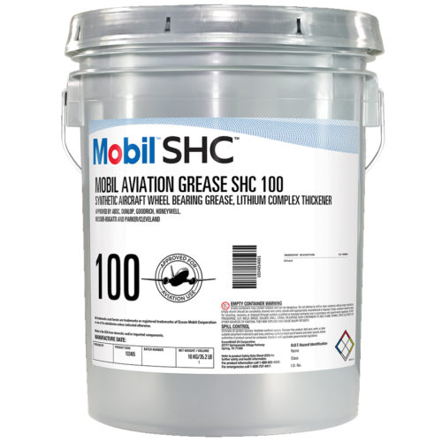 Смазка авиационная Mobil Aviation Grease SHC 100 (16 кг.)
