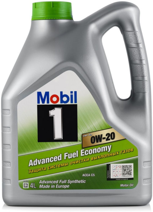 Масло моторное Mobil 1 ESP x2 0/20 API SN (4 л.)