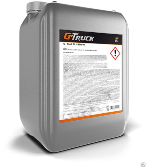 Масло трансмиссионное Gazpromneft G-Truck 80/90 API GL-4/GL-5 (18,3 кг, 20 л.)