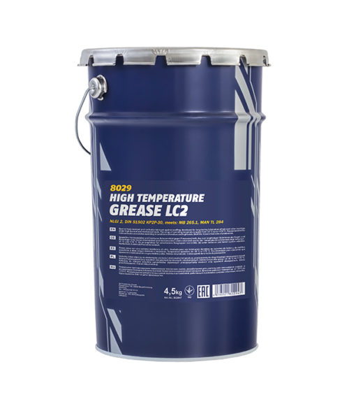 Смазка противозадирная термостойкая пластичная MANNOL LC-2 High Temperature Grease (4,5 кг.)
