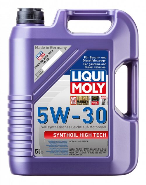 Масло моторное Liqui Moly Synthoil High Tech 5/30 API SM/CF (5 л.)