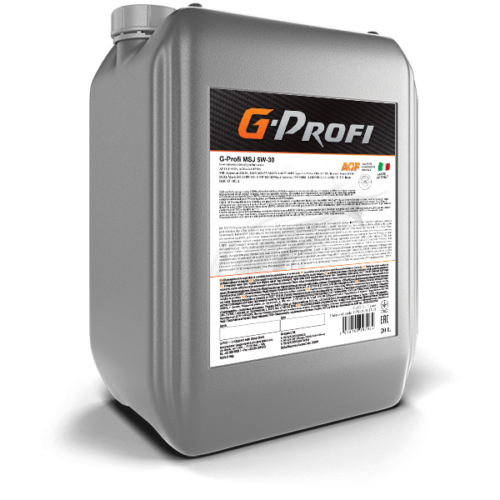 Масло моторное Gazpromneft G-Profi MSJ 5/30 API CJ-4/SN ACEA E6/E9/E7 (17,39 кг, 20 л.)