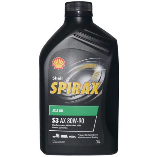 Масло трансмиссионное Shell Spirax S3 AX 80/90 API GL-5 (4 л.)