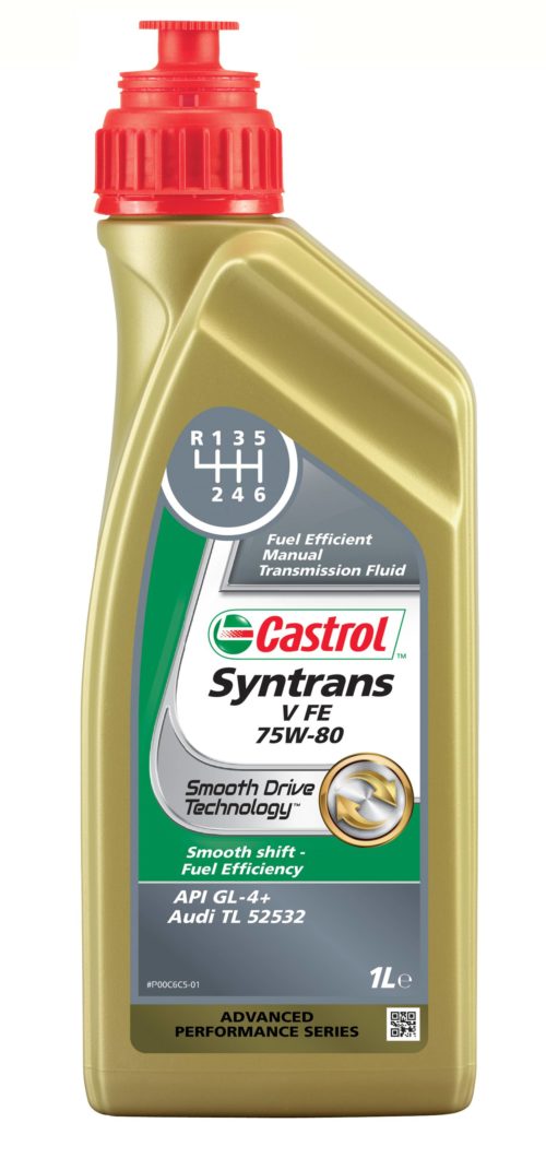 Масло трансмиссионное Castrol Syntrans 75/80 V FE API GL-4+ (1 л.)