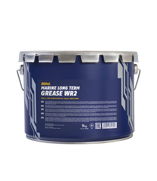 Смазка водостойкая литиево-кальциевая MANNOL WR-2 Long Term Grease (9 кг.)