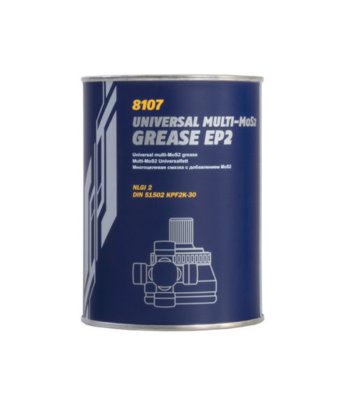Смазка универсальная противозадирная литиевая MANNOL EP 2 Multi-MoS2 Grease EP 2 (0,8 кг.)