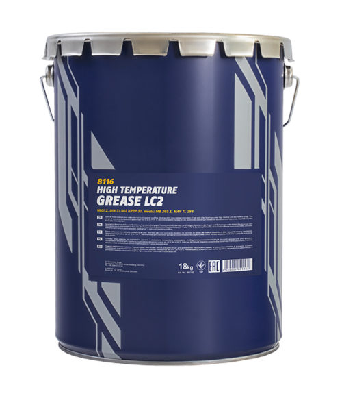 Смазка противозадирная термостойкая пластичная MANNOL LC-2 High Temperature Grease (18 кг.)