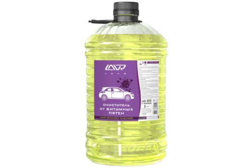 Очиститель битумных пятен Lavr Extra Strong Tar Remover (5 л.) Ln1429