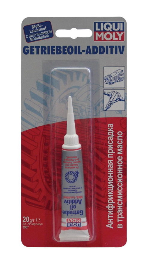 Присадка в трансмиссионное масло Liqui Moly Getriebeoil-Additiv (0,020 л.) 3967