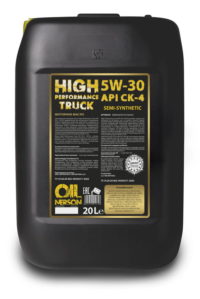 Масло моторное Nerson Premium Truck Low Ash 5/30 API CI-4 ACEA E6/E7 (20 л.)