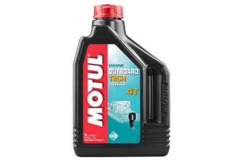 Масло моторное Motul 4T Outboard Tech 10/40 API SL (2 л.)