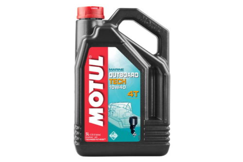 Масло моторное Motul 4T Outboard Tech 10/40 API SL (5 л.)