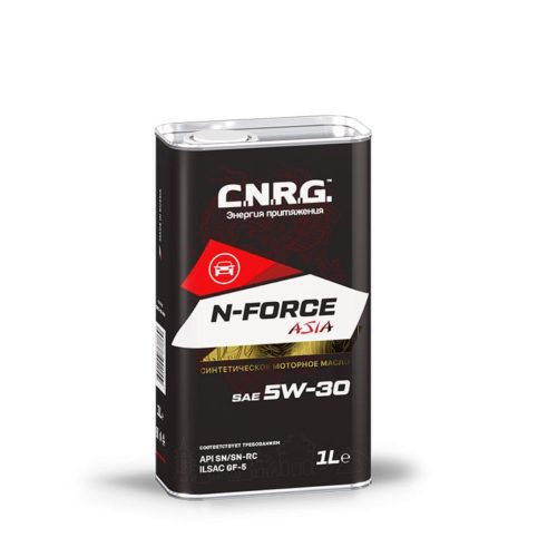 Масло моторное C.N.R.G. N-Force Asia PAO 5/30 API SN-RC ILSAC GF-5 (1 л.) пласт.