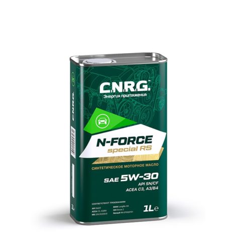 Масло моторное C.N.R.G. N-Force Special RS 5/30 API SN/CF ACEA С3 (1 л.)