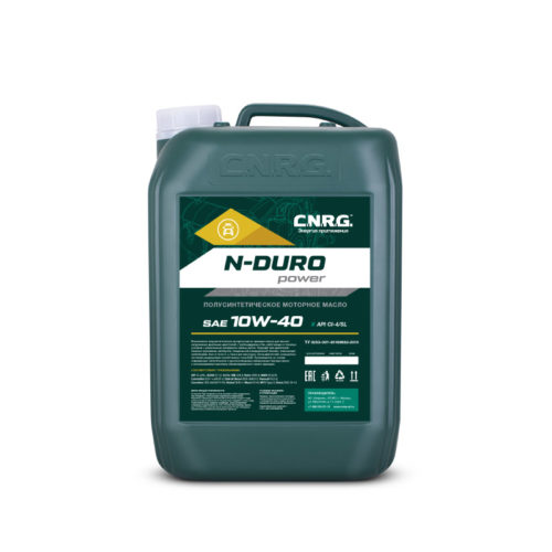 Масло моторное C.N.R.G. N-Duro Power 10/40 API CI-4/SL ACEA E7 (10 л.)