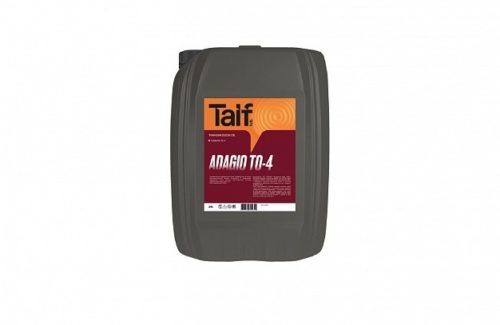 Масло трансмиссионно-гидравлическое Taif Adagio TO-4 SAE 30 API GL-4 (20 л.)