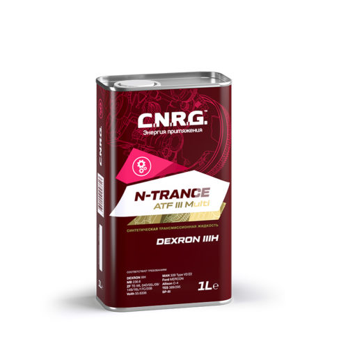Масло трансмиссионное C.N.R.G. N-Trance ATF III Multi (1 л.) пласт.
