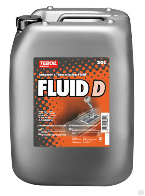 Масло трансмиссионное Teboil Fluid D ATF Dexron II (20 л.)