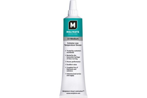 Смазка силиконовая термостойкая Molykote 33 Medium NLGI 2 (0,1 кг.)