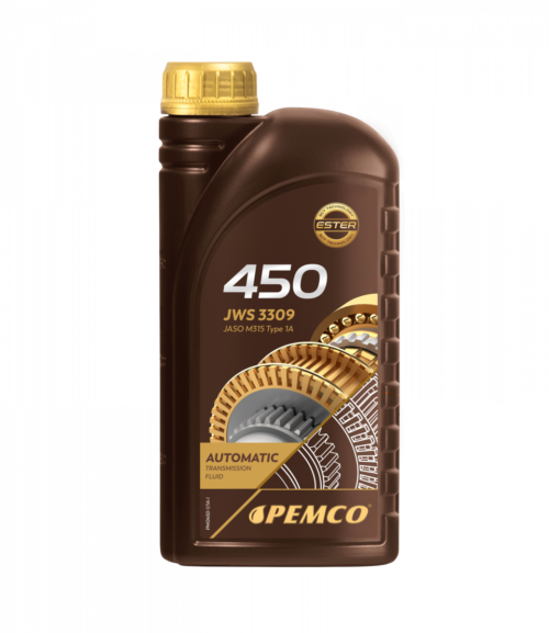 Масло трансмиссионное Pemco 450 ATF JWS 3309 (1 л.)