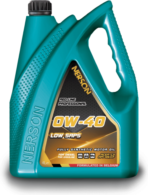 Масло моторное Nerson Red Line Professional С3 Fully Synthetic 0/40 API SN/CF (4 л.)