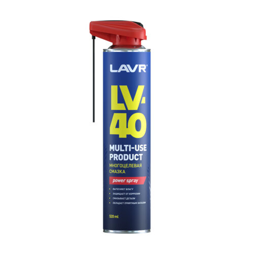 Смазка многоцелевая универсальная Lavr LV-40 (0,520 л.) Ln1453